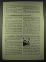 1965 Eastman Kodak Company Ad - Q-system for print reproduction - £14.53 GBP