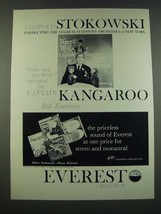 1960 Everest Records Ad - Peter and the Wolf Album with Captain Kangaroo - £14.78 GBP