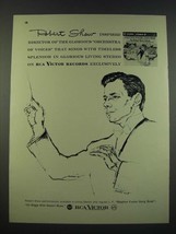 1960 RCA Victor Records Ad - Robert Shaw Stephen Foster Song Book Album - £14.54 GBP