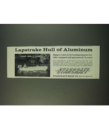 1960 Starcraft Boat Ad - Lapstrake Hull of Aluminum - £14.78 GBP