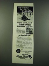 1960 Wheel Horse Suburban Tractor Ad - Get More Done - $18.49