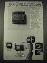 1965 Bell &amp; Howell Super 8 Movie Camera Ad - Mysterious Black Box from K... - $18.49