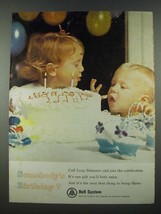 1965 Bell System Telephone Ad - Somebody&#39;s Birthday? - £14.54 GBP