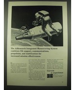 1965 Garrett Ad - AiResearch Integrated Maneuvering System (AIMS) - £14.78 GBP