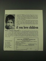 1965 Save the Children Federation Ad - If You Love Children - £14.50 GBP
