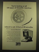 1966 3M Microfilm System Ad - All 320 Pages of Scientific American - £14.78 GBP