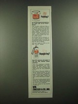 1976 Wm. Zinsser B-I-N Primer-Sealer and Dif Wallpaper Remover Ad - $18.49