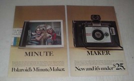 1977 Polaroid MinuteMaker Camera Ad - £13.89 GBP