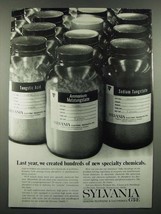 1966 GT&E Sylvania Chemical & Mettallurgical Division Ad - Last Year - $18.49