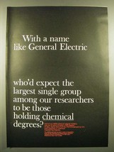 1966 General Electric Chemical & Metallurgical Division Ad - $18.49