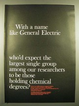 1966 General Electric Chemical &amp; Metallurgical Division Ad - £14.82 GBP