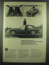 1966 MG MGB/GT Car Ad - Quietly Sensational - £13.81 GBP