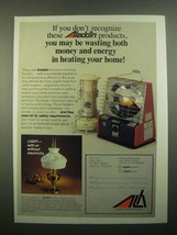 1980 Aladdin Heaters and Lamps Ad - If You Don't Recognize - $18.49
