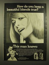 1967 Clairol Shampoo Ad - Keep a Beautiful Blonde True - $18.49