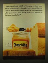 1967 Kraft Cheez Whiz Ad - Gets You Out of a Jam - £14.46 GBP