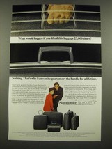 1967 Samsonite Silhouette Luggage Ad - If You Lifted 25,000 Times - £14.78 GBP