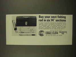 1968 Eagle Claw Trailmaster Rod Ad - Buy Your Next Fishing Rod in Sections - £14.54 GBP