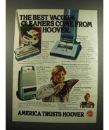 1983 Hoover Vacuum Cleaner Ad - Celebrity, Spirit, Concept One and Help-... - £14.78 GBP