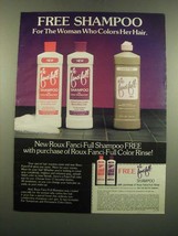 1983 Roux Fanci-Full Shampoo and Color Rinse Ad - £14.44 GBP