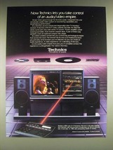 1985 Panasonic Technics Ad - Now Technics lets you take control of an  - $18.49