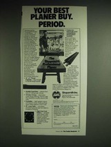1985 Shopsmith Professional Planer Ad - Your best planer buy. Period - £14.77 GBP