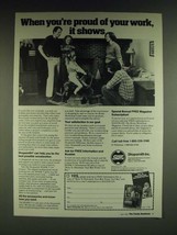 1985 Shopsmith Mark V Ad - When you're proud of your work, it shows - $18.49
