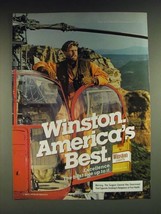 1985 Winston Lights Cigarettes Ad - Winston America&#39;s Best - £14.72 GBP