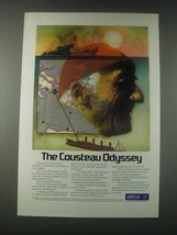 1977 ARCO Oil Ad - The Cousteau Odyssey - $18.49