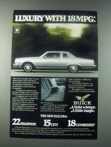 1978 Buick Electra Ad - Luxury with 18MPG - £14.73 GBP