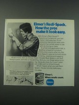 1979 Borden Elmer's Redi-Spack Ad - Pros Make it Look Easy - £14.53 GBP