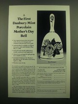 1980 Danbury Mint Porcelain Mother&#39;s Day Bell Ad - $18.49
