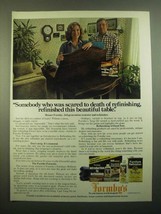 1980 Formby&#39;s Tung Oil and Furniture Refinisher Ad - Scared to Death - £14.53 GBP