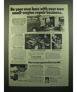 1980 NRI Schools Ad - Be Your Own Boss With Your Own Small-Engine Repair - £14.78 GBP