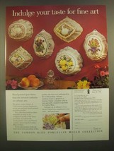 1988 The Franklin Mint Ad - Le Cordon Bleu de Paris Porcelain Moulds - £14.78 GBP