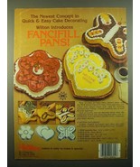 1980 Wilton Fancifill Pans Ad - Butterfly, Petal and Double Heart - £14.55 GBP