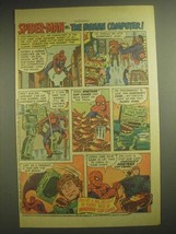 1981 Hostess Cup Cakes Ad - Spider-Man vs. The Human Computer - £14.54 GBP