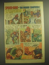 1981 Hostess Cup Cakes Ad - Spider-Man vs. The Human Computer - £13.82 GBP