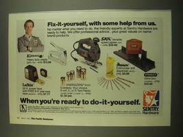 1982 Sentry Hardware Ad - Fix-it-Yourself, With some Help from us - $18.49