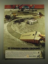 1983 Black & Decker Dustbuster Plus Ad - It Covers More Ground - £14.55 GBP