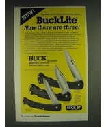 1985 Buck Knives Ad - Bucklite III Model 426, Bucklite Model 422, Buckli... - £14.72 GBP
