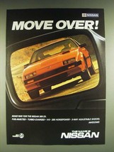 1985 Nissan 300 ZX Car Ad - Move over! - $18.49