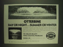 1985 Otterbine Aerators Ad - Otterbine Day or night summer or winter - £14.26 GBP