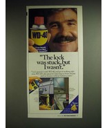 1985 WD-40 Lubricant Ad - The lock was stuck, but I wasn&#39;t - £14.78 GBP