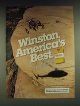 1985 Winston Lights Cigarettes Ad - Winston. America&#39;s Best - £14.72 GBP