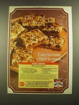 1988 Borden Eagle Brand Sweetened Condensed Milk Ad - Magic Cookie Bars recipe - £14.49 GBP