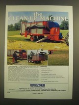 1988 Brouwer Brouwer-Vac Ad - The Clean-up Machine - £14.75 GBP