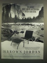 1988 Brown Jordan Furniture Ad - Make the Great Outdoors Even Greater - £14.55 GBP