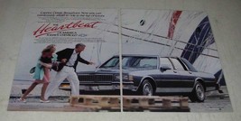 1988 Chevrolet Caprice Classic Brougham Ad - Lap of Luxury - $18.49