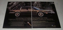 1988 Chrysler New Yorker Landau Ad - Everything - £14.55 GBP