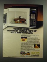 1988 Corning Visions Cookware Ad - Not Just Home on the Range - £14.50 GBP